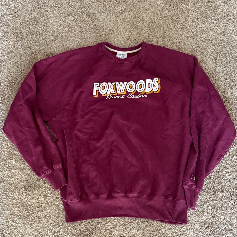 Maroon Sweater Foxwoods Casino